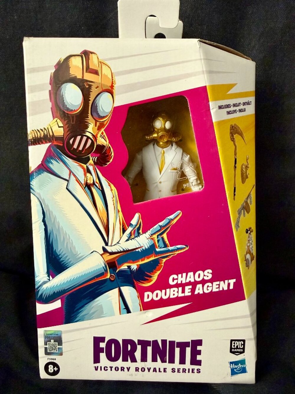 Fortnite Victory Royale Series Chaos Double Agent 1:12 Scale, Hasbro, 2022, BNIB